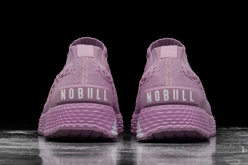 Purple Nobull Orchid Knit Runner Women's Running Shoes | CA S1702G